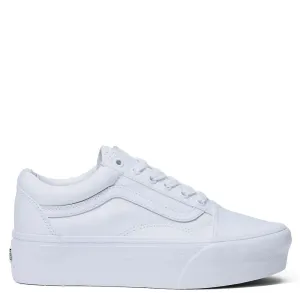 Vans Women's Old Skool Stackform in True White