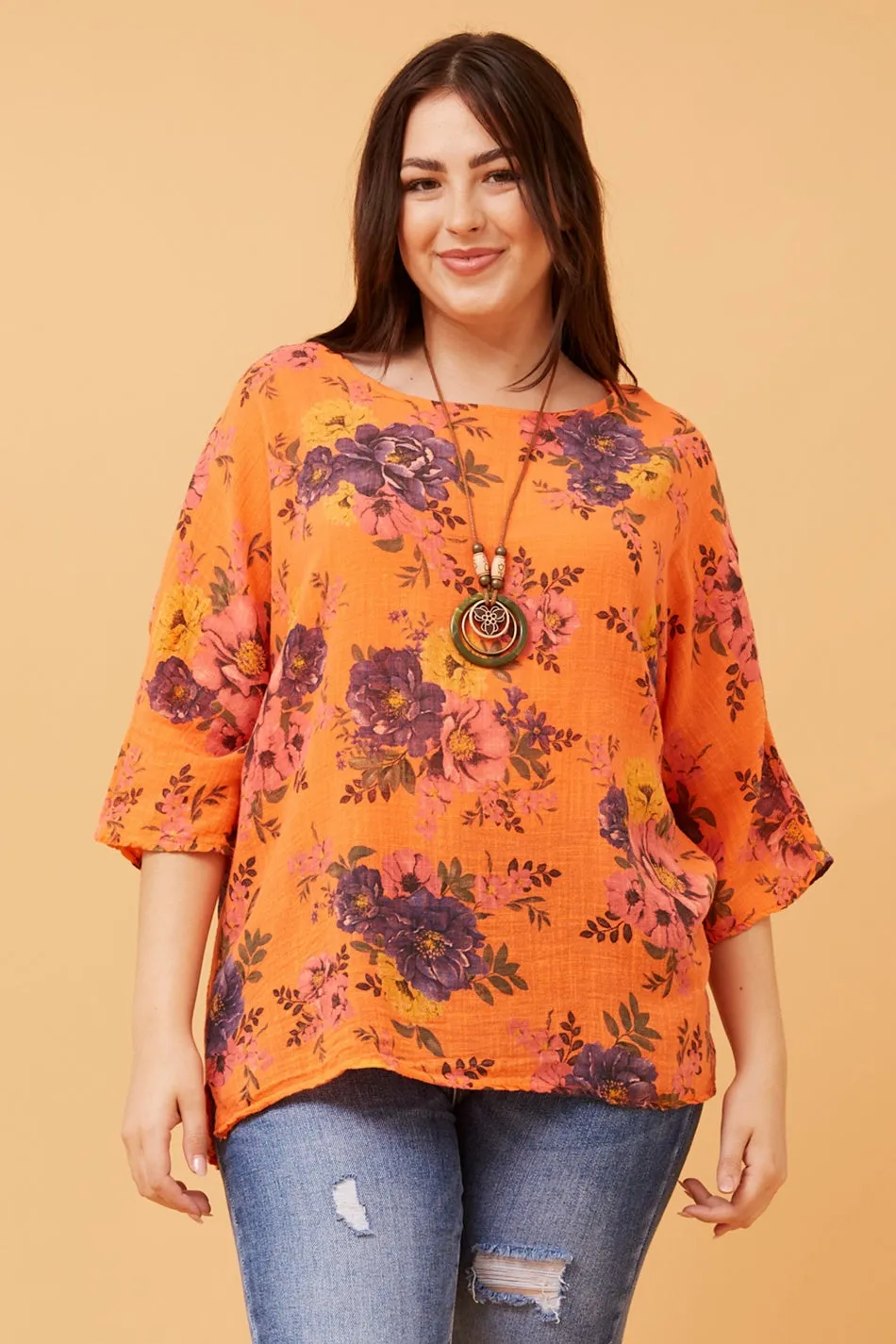 VIRDIS FLORAL TOP