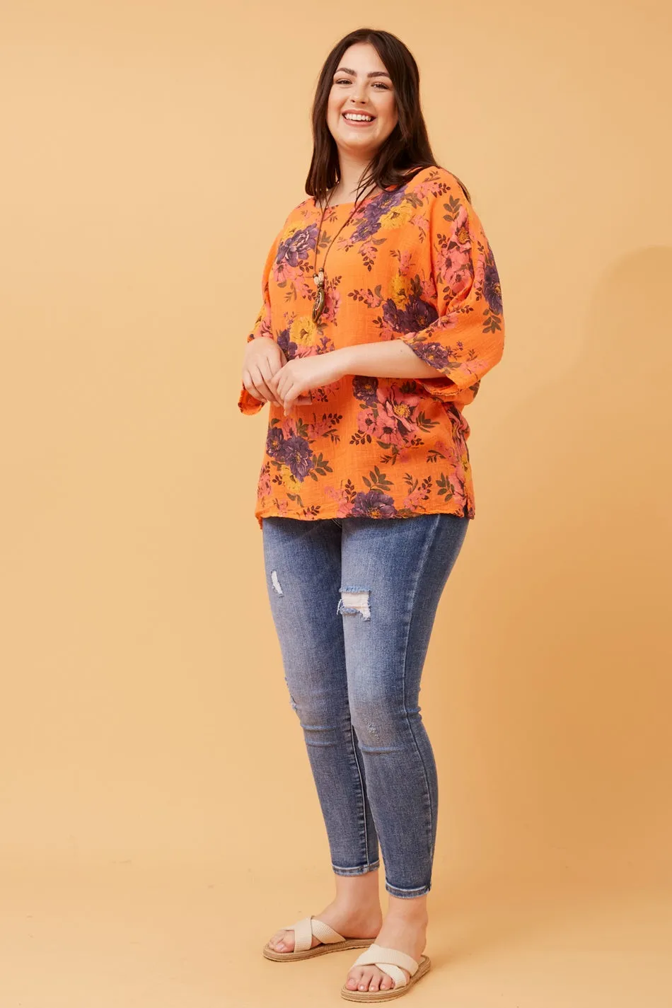 VIRDIS FLORAL TOP