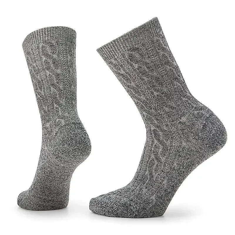 Women's Everyday Cable Crew Socks - Cozy, Stylish, and Effortless