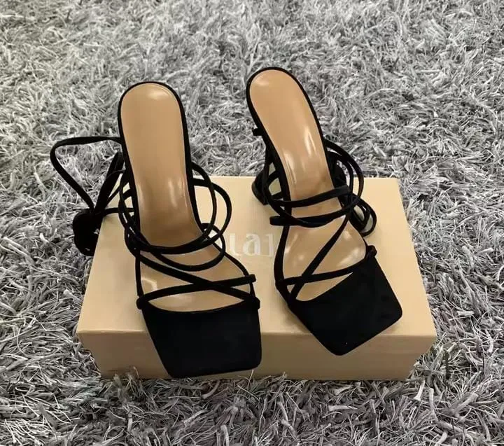 Women's High Heel Slim Party Dress Sandals    S4579805