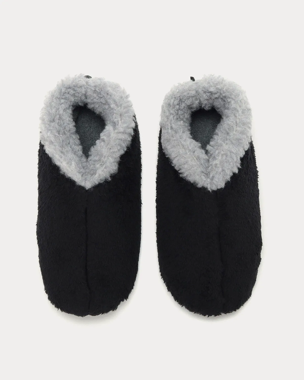 Y's For Living Boa Black Slip Ons