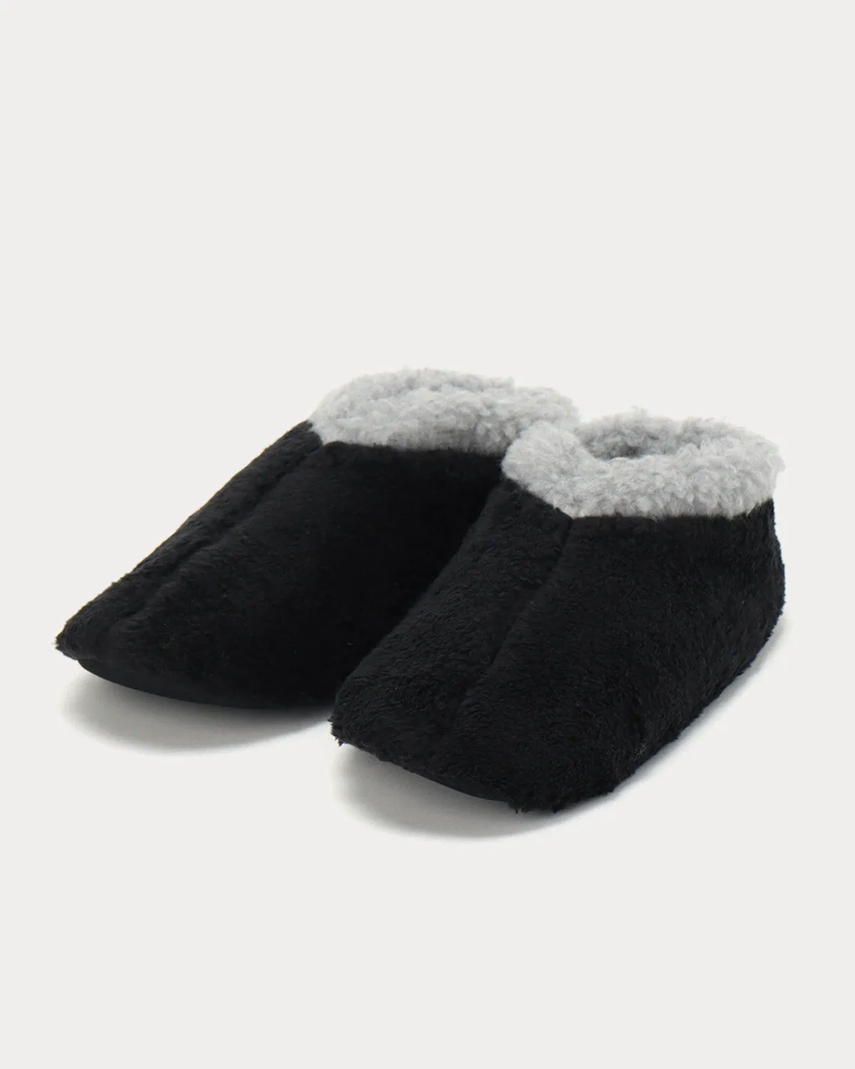 Y's For Living Boa Black Slip Ons