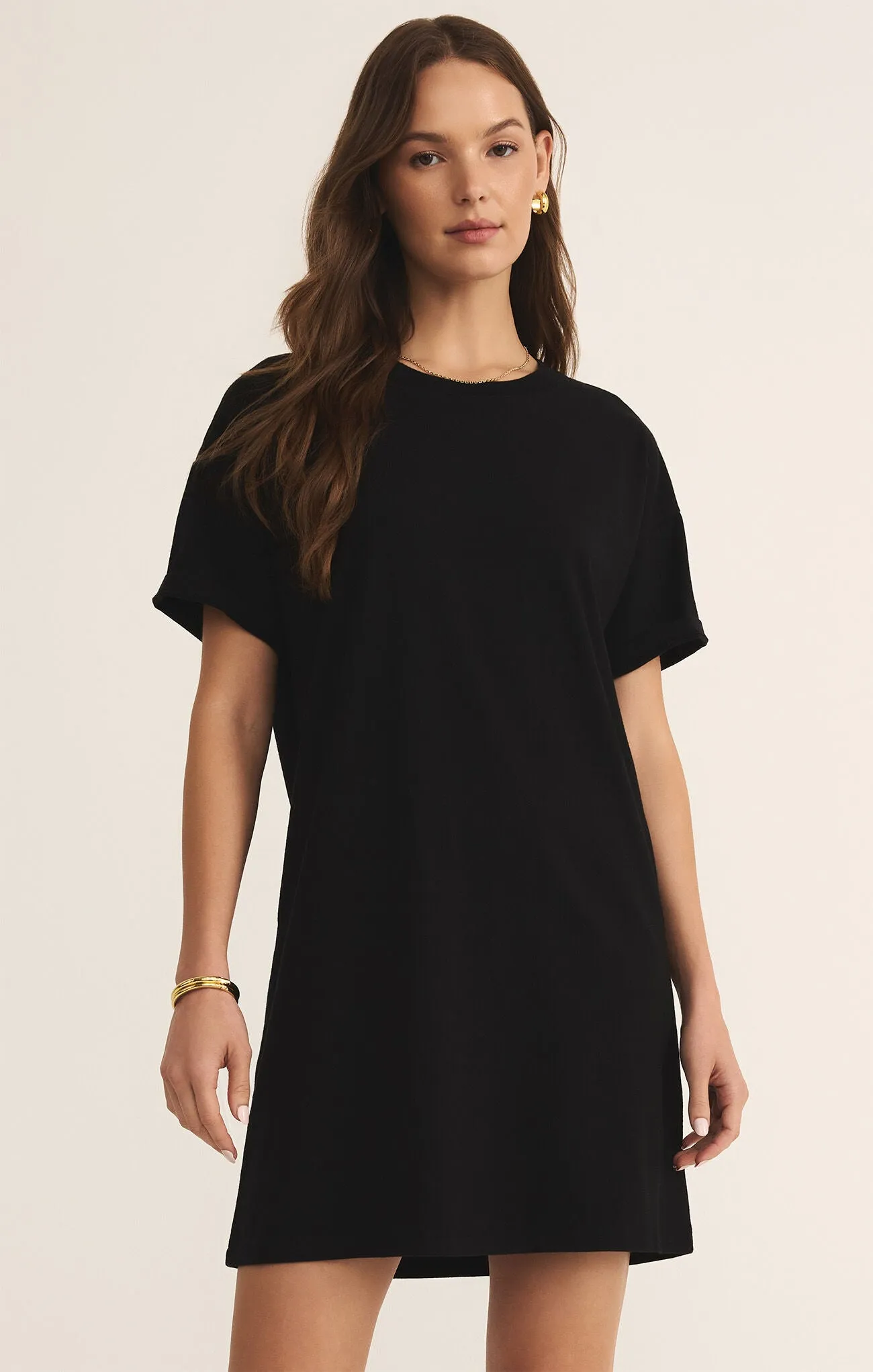 Z Supply Sway Mini Dress True Black